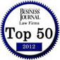 Business Journals Law Firms | Top 50 | 2012